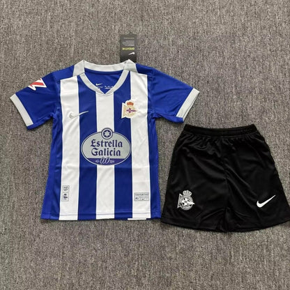 Kids La Coruña 2026-2027 home Kit