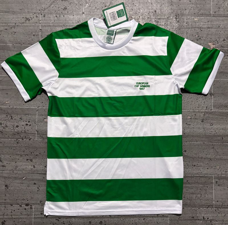 Camiseta de aficionado del Celtic FC 1966-1967 retro de local