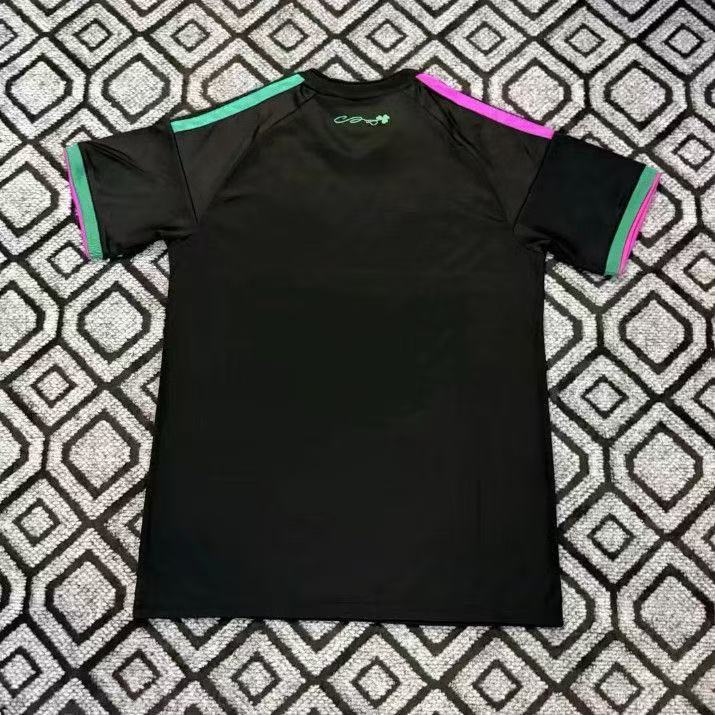 Back view of Panathinaikos 2026/2027 black special edition fan jersey