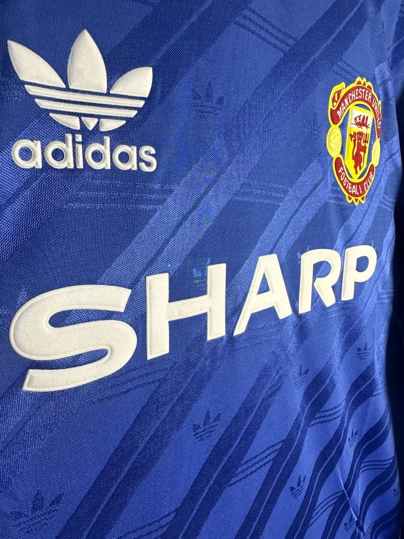 Manchester United 1986/1988 Tercera Manga Larga - Versión Fan [Adulto]