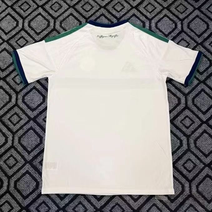 Back view of Panathinaikos 2026/2027 white away fan jersey