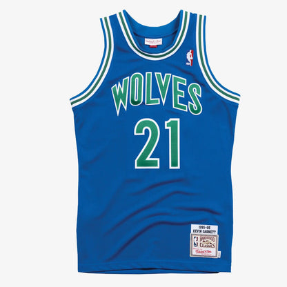 Minnesota Timberwolves Retro (1995) - Kevin Garnett #21