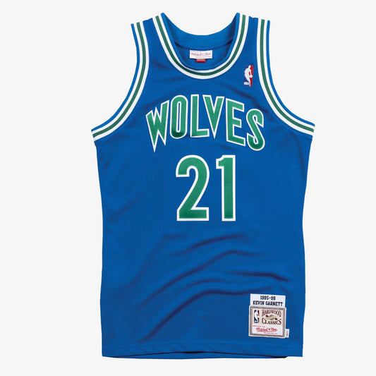 Minnesota Timberwolves Retro (1995) - Kevin Garnett #21