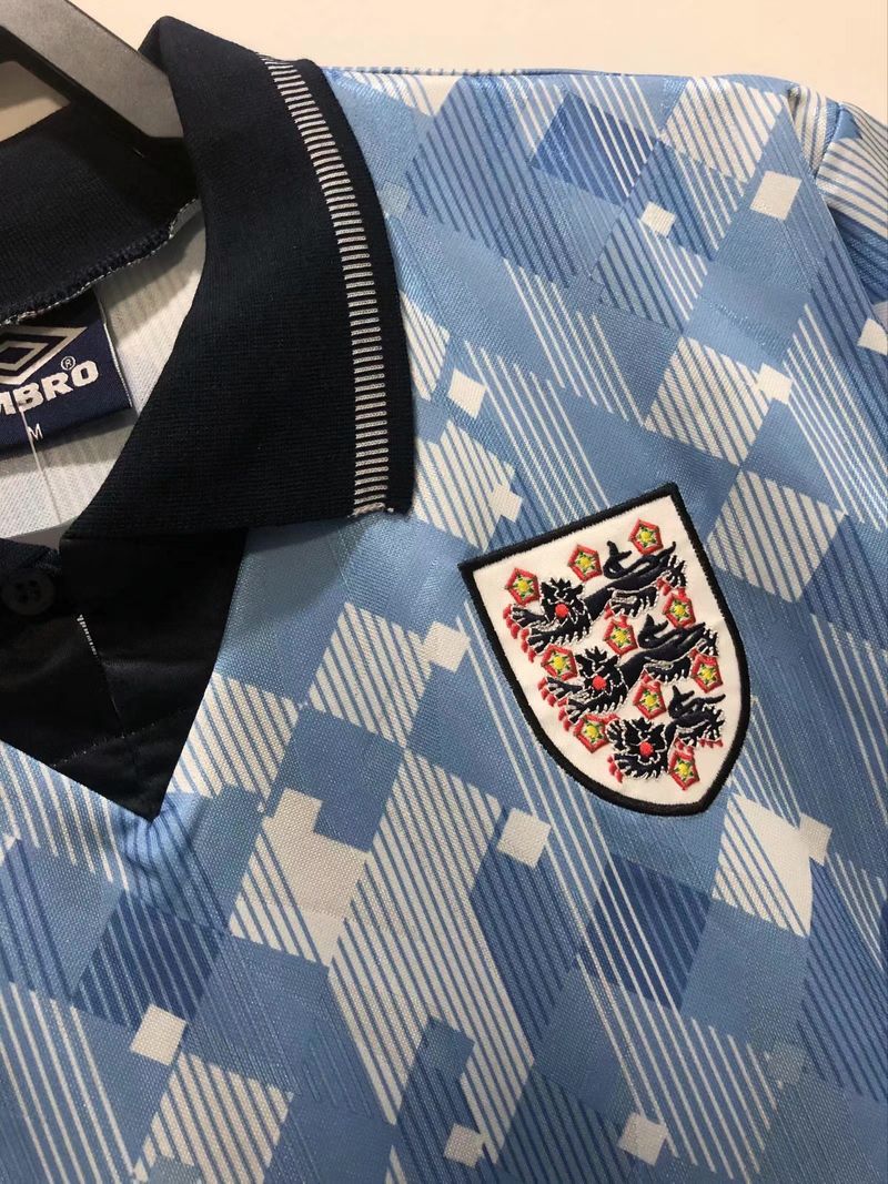 Retro England 1990 Second Away Fan