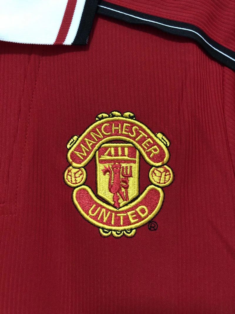 Manchester United 1998 Home Long Sleeve - Fan Version [Adult]