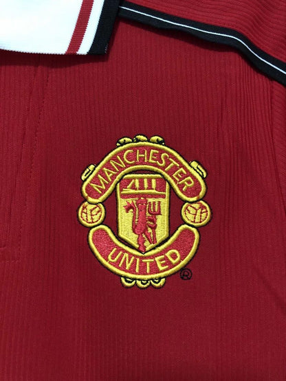 Manchester United 1998 Home Long Sleeve - Fan Version [Adult]
