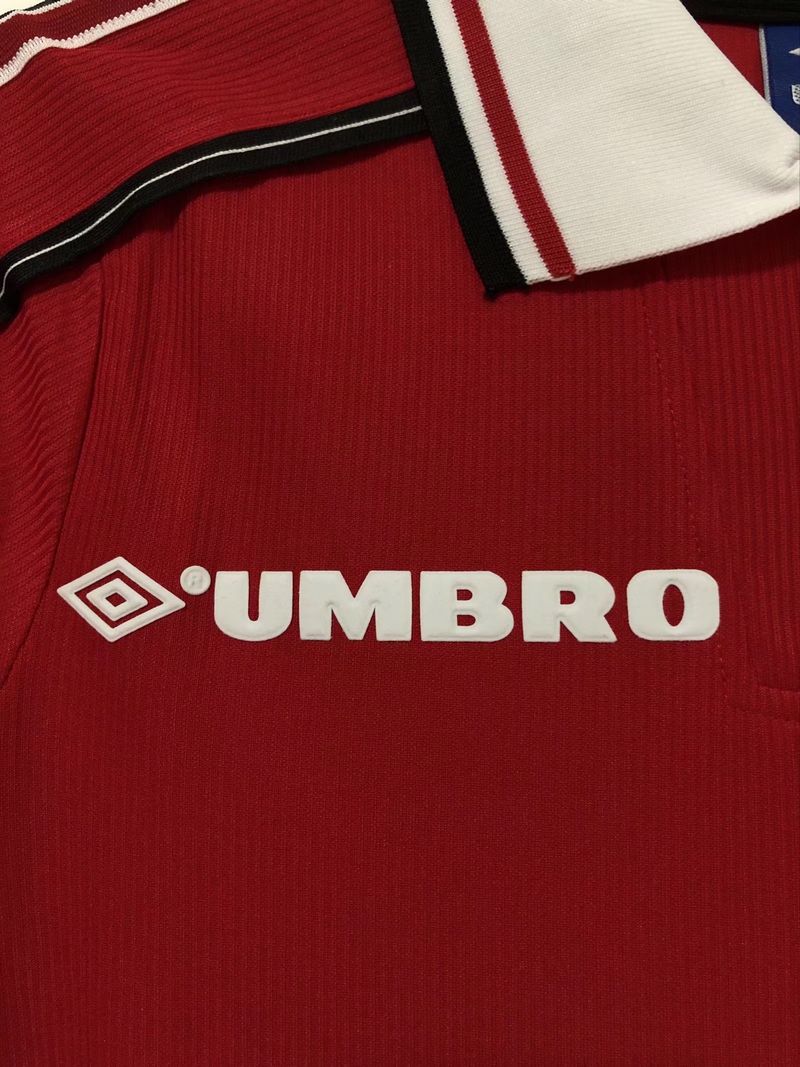 Manchester United 1998 Home Long Sleeve - Fan Version [Adult]