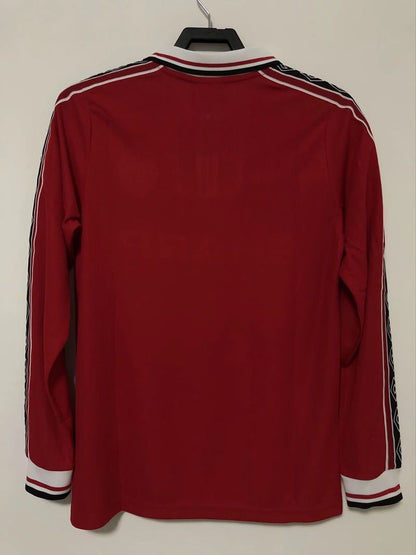 Manchester United 1998 Home Long Sleeve - Fan Version [Adult]