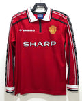 Manchester United 1998 Home Long Sleeve - Fan Version [Adult]