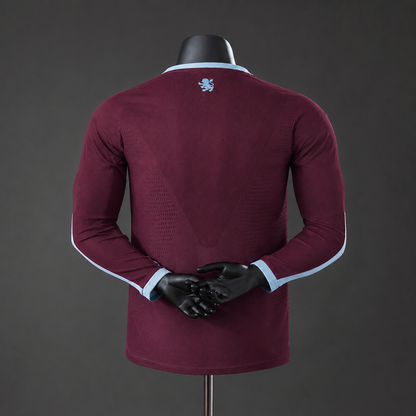 Aston Villa 2026-2027 Home Player Version Long Sleeve