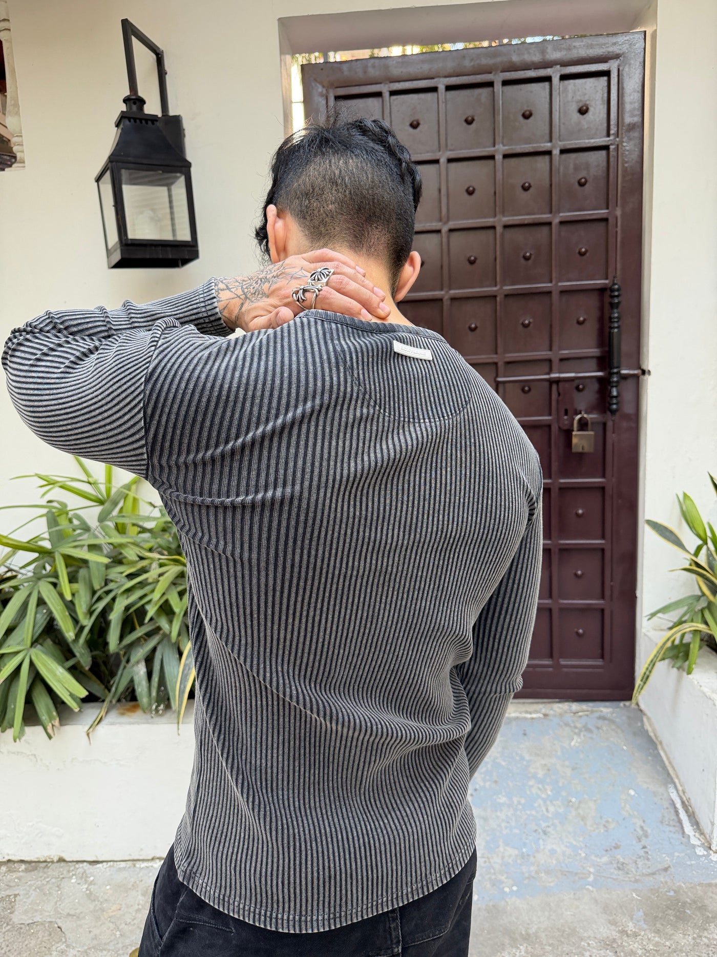 RX Ribbed Henley