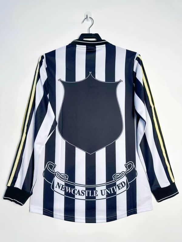 Newcastle United 1997/1999 Home Long Sleeve - Fan Version [Adult]