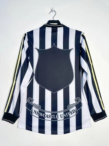 Newcastle United 1997/1999 Home Long Sleeve - Fan Version [Adult]