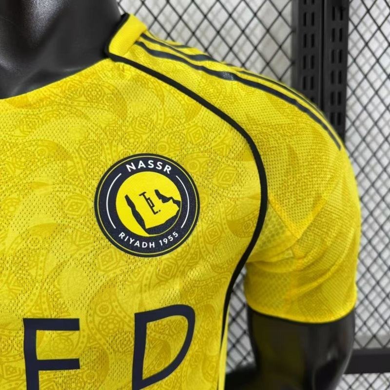 Maillot Domicile Al-Nassr FC 2025/2026 - Version Joueur [Adulte]
