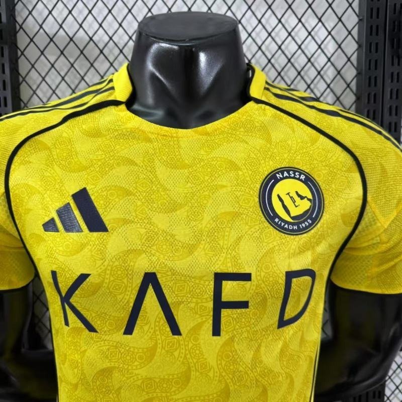 Maillot Domicile Al-Nassr FC 2025/2026 - Version Joueur [Adulte]