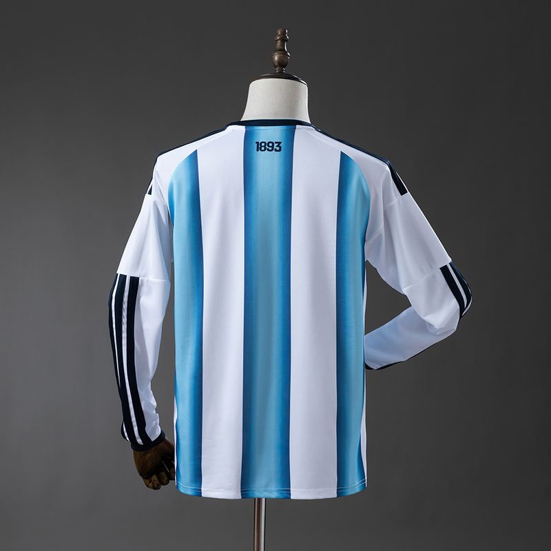 Selección Argentina 2025/2026 Primera Equipación Manga Larga - Versión Jugador [Adulto]