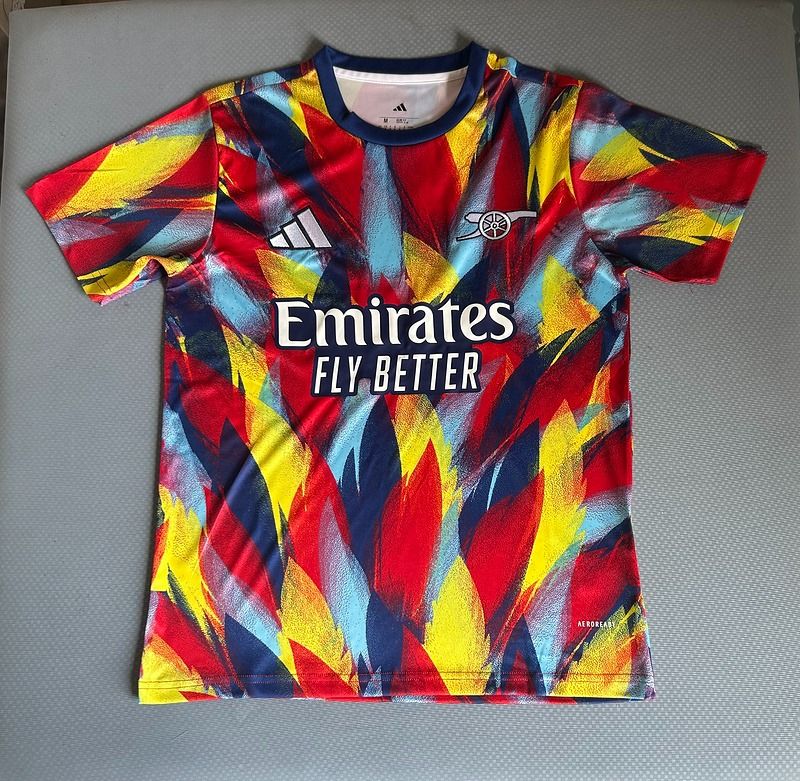Camiseta de Entrenamiento Previa al Partido del Arsenal FC 2025/2026 - Versión Aficionado [Adulto]