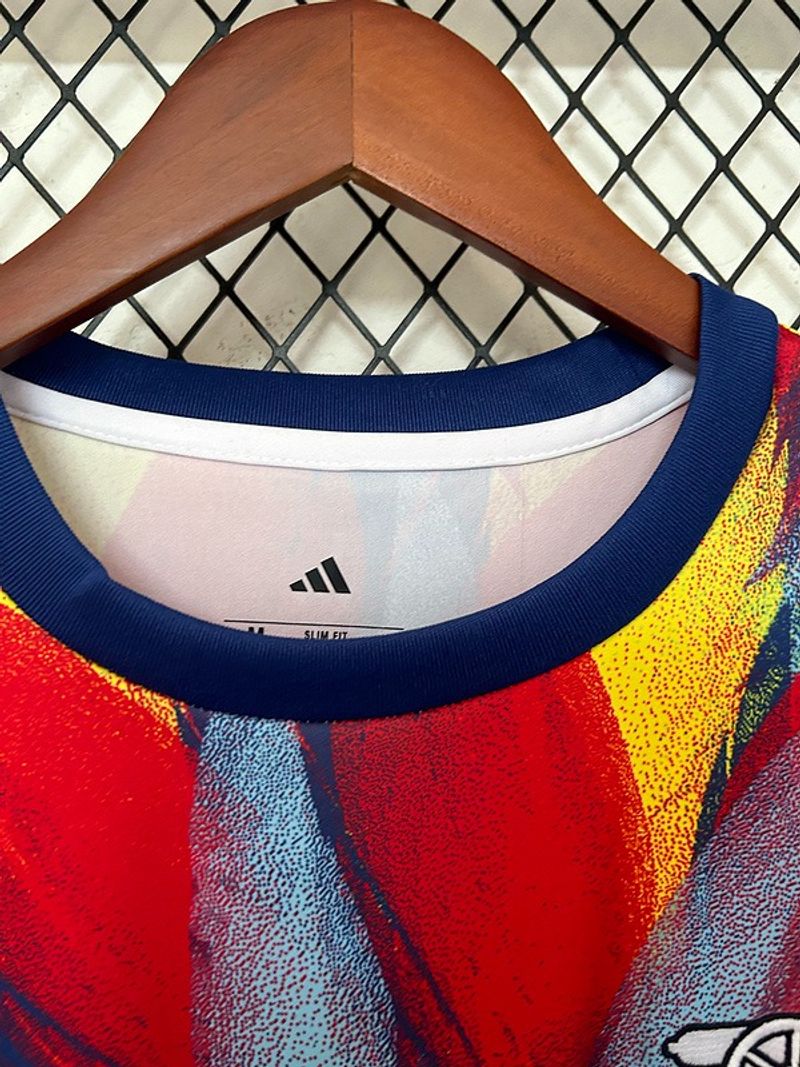 Camiseta de Entrenamiento Previa al Partido del Arsenal FC 2025/2026 - Versión Aficionado [Adulto]