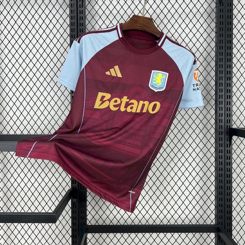 Aston Villa 2025/2026 Home - Fan Version Adult