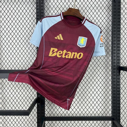Aston Villa 2025/2026 Home - Fan Version Adult