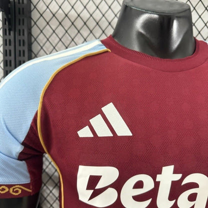 Aston Villa 2025/2026 Home - Player Version [Adult]