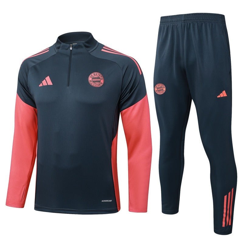 Conjunto de entrenamiento FC Bayern Múnich 2025/2026 de media cremallera - Versión aficionado [Adulto]