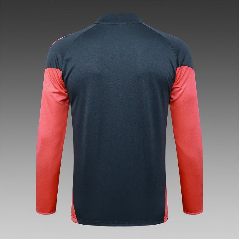 Conjunto de entrenamiento FC Bayern Múnich 2025/2026 de media cremallera - Versión aficionado [Adulto]