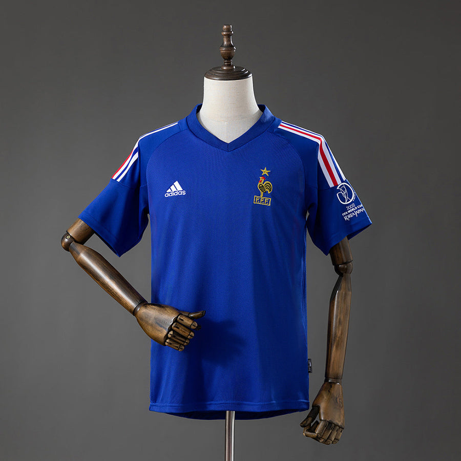 Retro France 2002 Home Fan