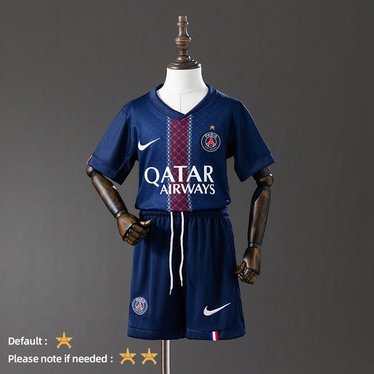 Kids PSG 2025-2026 Home Kit