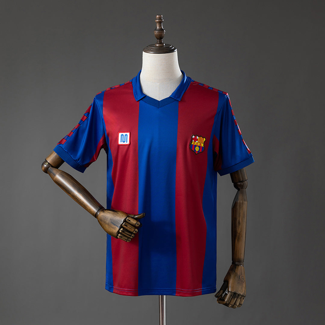 Retro FC Barcelona 1980-1981 Home Fan