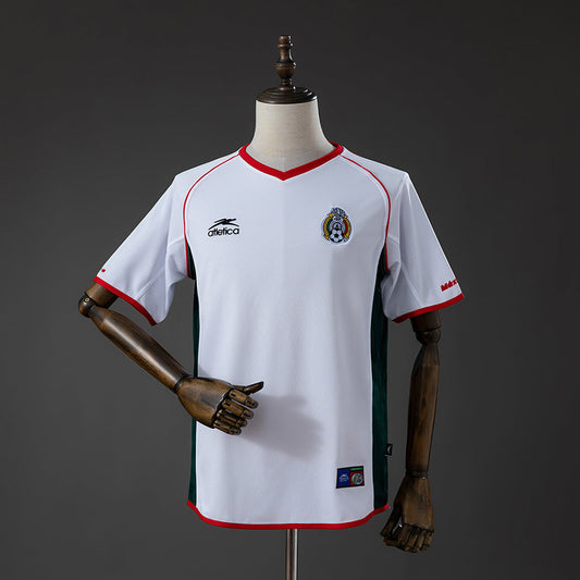 Retro Mexico 2002 Away Fan