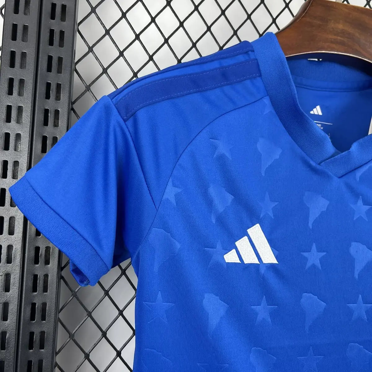 Cruzeiro 2026-2027 Crop Top Home Fan Jersey Women - View 4