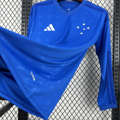 Cruzeiro 2026-2027 Home Fan Jersey Long Sleeve - View 7