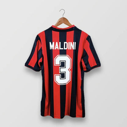 AC Milan 1990/1991 Local - Versión Aficionado [Adulto]