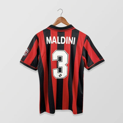 AC Milan 1996/1997 Local - Versión Aficionado [Adulto]
