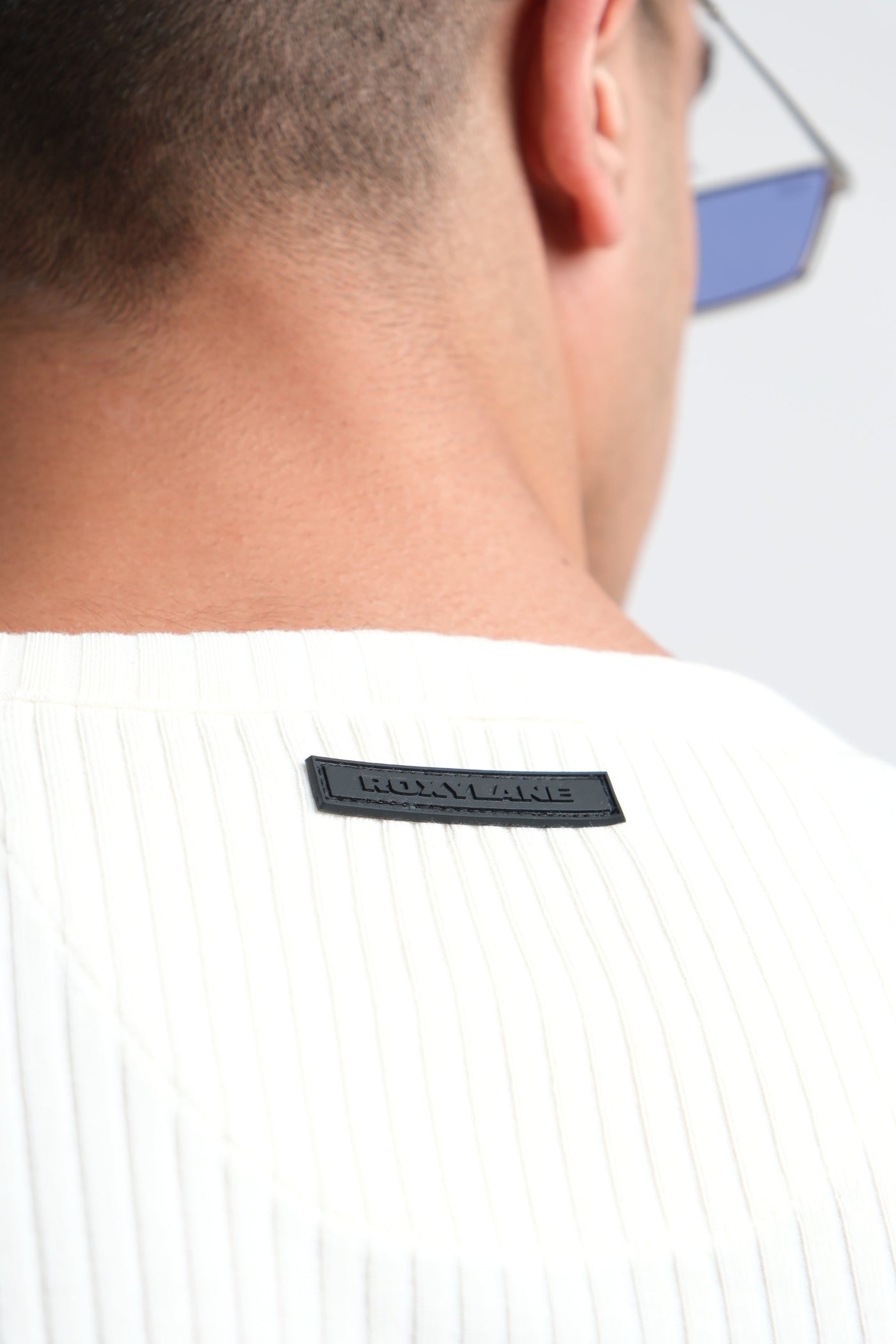 RX Ribbed Henley Bone