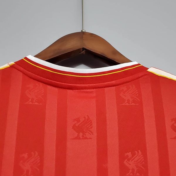 Maillot de supporter domicile rétro du Liverpool FC 1985-1986
