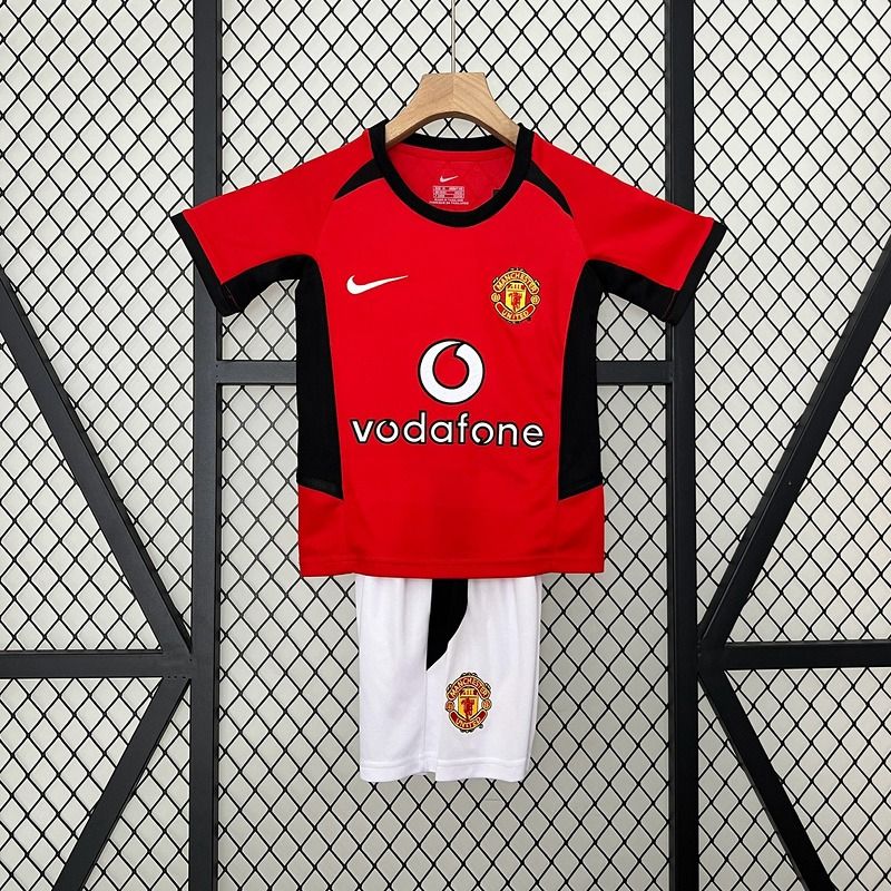 Manchester United 2002/2004 Local - Versión Aficionado [Niños]