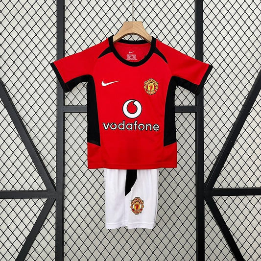 Manchester United 2002/2004 Local - Versión Aficionado [Niños]