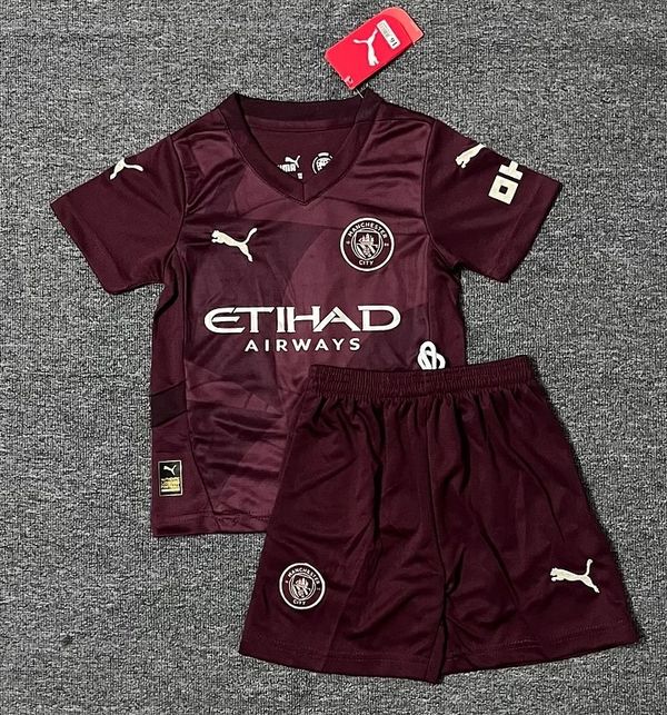 Manchester City FC 2024/2025 Segunda Equipación Visitante - Aficionado [Niños]