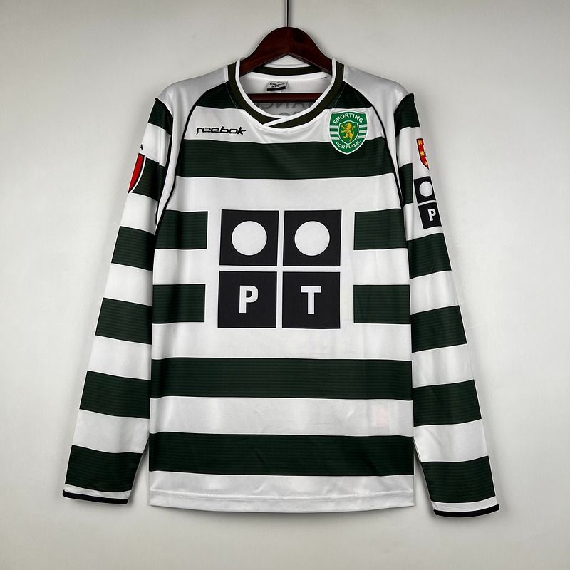 Sporting CP 2001/2003 Home Long Sleeve - Fan Version [Adult]