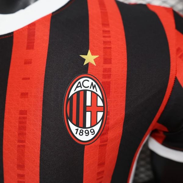 AC Milan Domicile 2024/2025 - Joueur [Adulte]