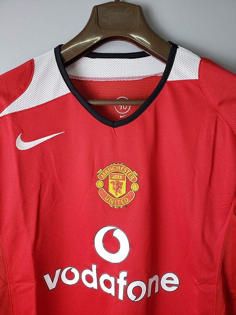 Manchester United 2005/2006 Home Long Sleeve - Player Version [Adult]