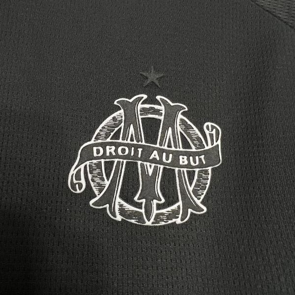 Olympique de Marseille 2024/2025 Edición Especial Negro - Aficionado [Adulto]
