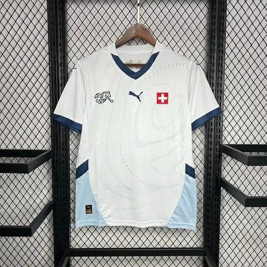 Selección Nacional de Suiza 2024/2025 Visitante - Versión Jugador [Adulto]