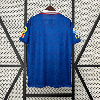 Camiseta de aficionado retro de Francia 1996 local
