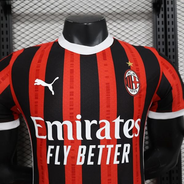 AC Milan Domicile 2024/2025 - Joueur [Adulte]