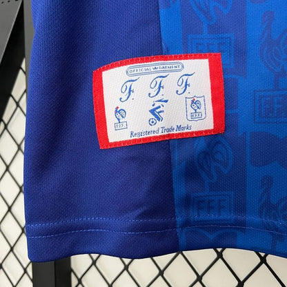 Camiseta de aficionado retro de Francia 1996 local