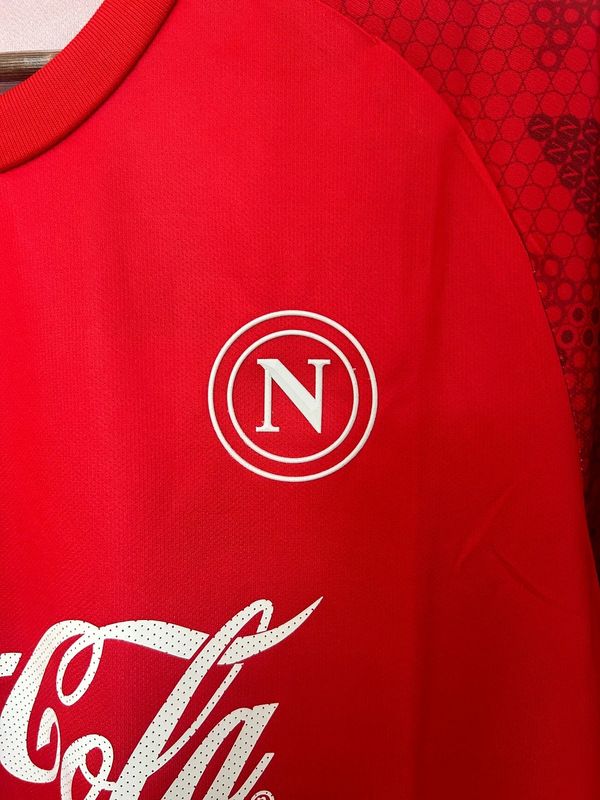 SSC Napoli 2024/2025 Edición Especial Coca-Cola Roja - Aficionado [Adulto]