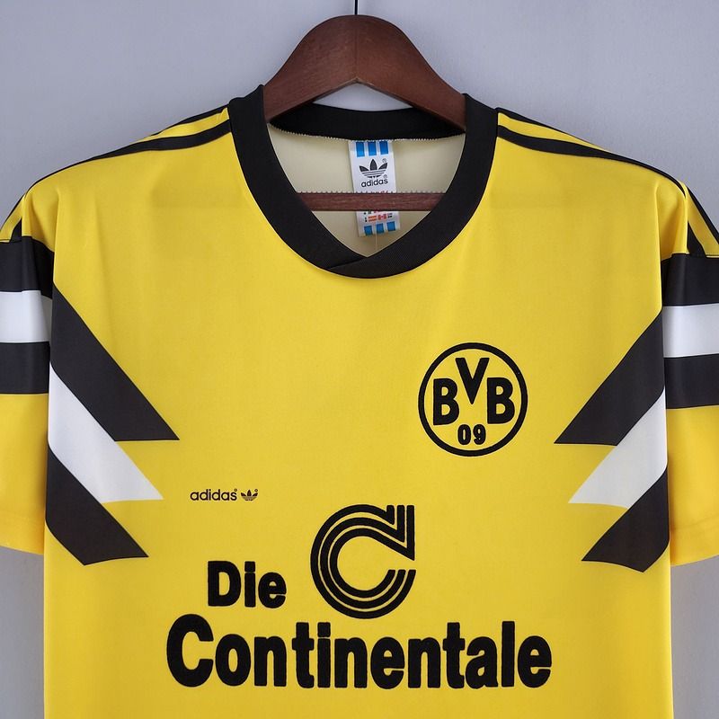 Retro Borussia Dortmund 1989 Home Fan